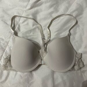 Coobie Beige Lace Trim Bra